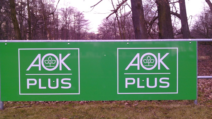 Bild Sponsor AOK Sachsen